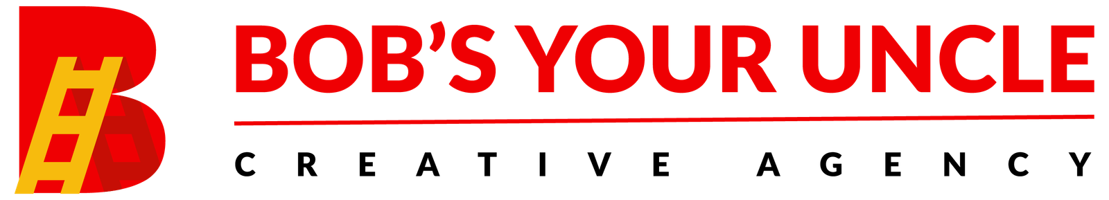 agency logo in red text